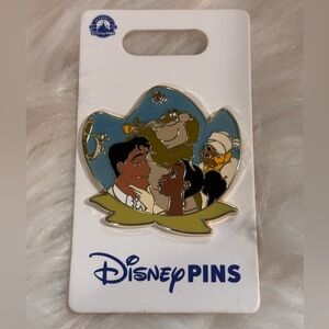 Disney Princess And The Frog Lotus Pin Tiana Naveen Ray Juju Louis Mama Odie NEW